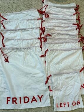 16 Left On Friday LOF garment bags